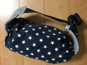 抱っこひもを可愛くコンパクトに収納できる【ルカコ】の魅力